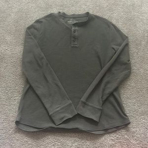 Green thermal shirt